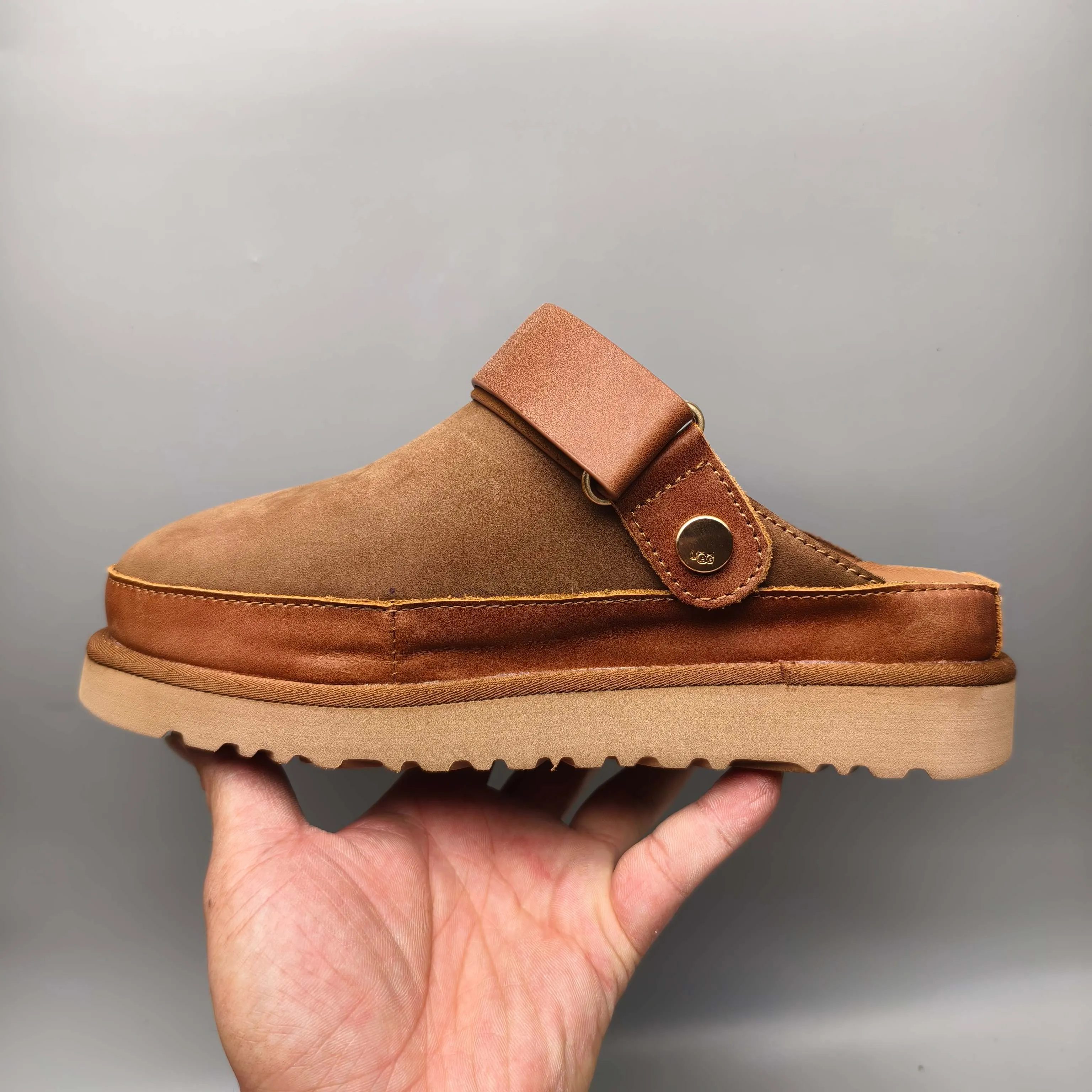 💰520 9590 New spring and summer slip-on sandals Color: Maroon Sand Black Size: 35-41